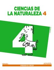 Portada de Ciencias de la Naturaleza, 4º Primaria