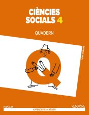 Portada de Ciències socials 4. Quadern