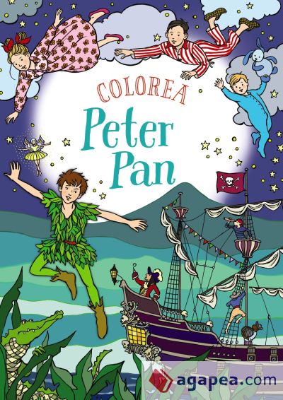 Colorea Peter Pan