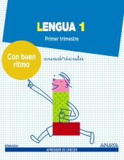 Portada de Con buen ritmo. Lengua, 1º Primaria : cuadrícula