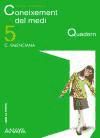 Portada de Coneixement del medi 5. Quadern