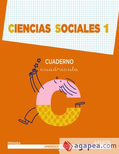 Cuaderno de Ciencias Sociales 1, 1º Primaria, cuadrícula