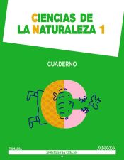 Portada de Cuaderno de Ciencias de la Naturaleza, 1º Primaria