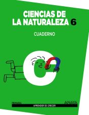 Portada de Cuaderno de Ciencias de la Naturaleza, 6º Primaria