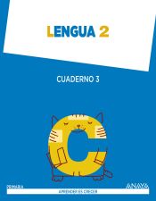 Portada de Cuaderno de Lengua 3, 2º Primaria