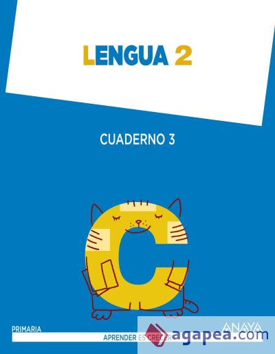 Cuaderno de Lengua 3, 2º Primaria