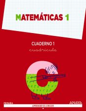 Portada de Cuaderno de Matemáticas 1, 1º Primaria