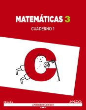 Portada de Cuaderno de Matemáticas 1, 3º Primaria