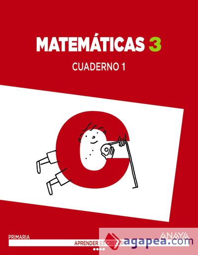 Cuaderno de Matemáticas 1, 3º Primaria