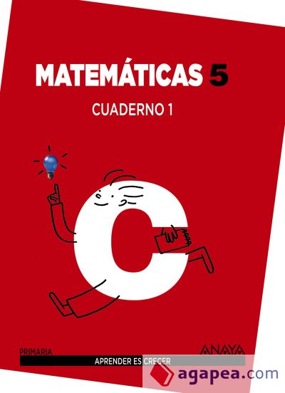 Cuaderno de Matemáticas 1, 5º Primaria