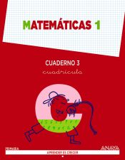 Portada de Cuaderno de Matemáticas 3, 1º Primaria