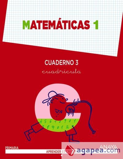 Cuaderno de Matemáticas 3, 1º Primaria