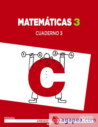 Cuaderno de Matemáticas 3, 3º Primaria