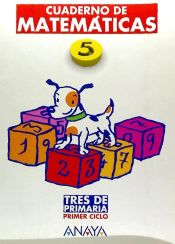 Portada de Cuaderno de Matemáticas 5