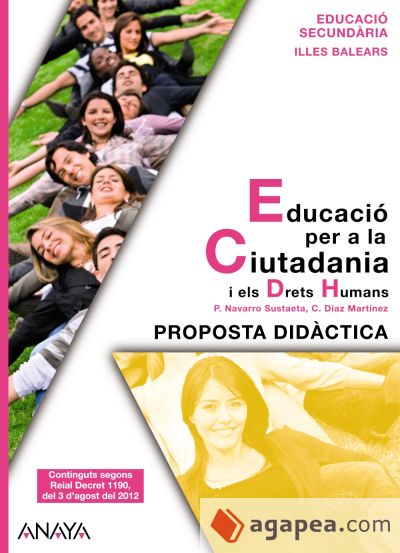 Educació per a la ciutadania i els drets humans. Proposta Didàctica