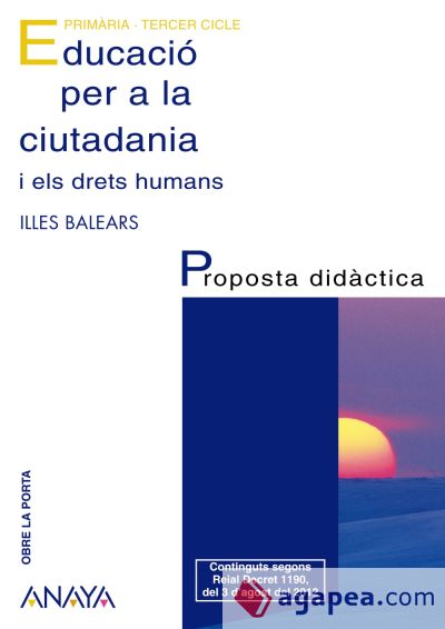 Educació per a la ciutadania y els drets humans. Material per al professorat