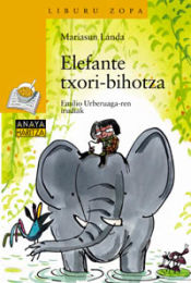 Portada de Elefante txori-bihotza