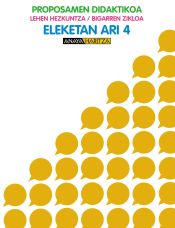 Portada de Eleketan Ari 4. Proposamen Didaktikoa