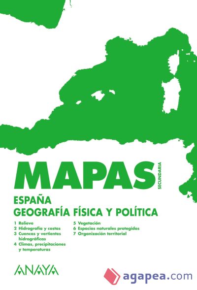 España: geografía física y política