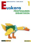 Portada de Euskara 1. Proposamen didaktikoa