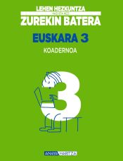 Portada de Euskara 3. Koadernoa