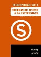 Portada de Historia. Selectividad 2014. (Ebook)