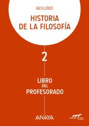 Portada de Historia de la Filosofía 2. Libro del profesorado