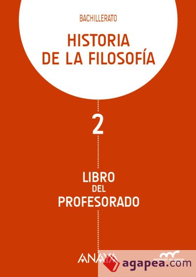 Historia de la Filosofía 2. Libro del profesorado