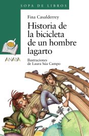 Portada de Historia de la bicicleta de un hombre lagarto