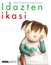 Portada de Idazten ikasi