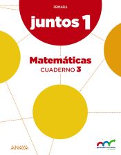 Portada de Juntos 1, 1º Primaria, Matemáticas, Cuaderno 3