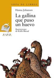 Portada de La gallina que puso un huevo