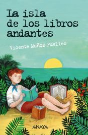 Portada de La isla de los libros andantes