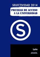 Portada de Latín. Selectividad 2014. (Ebook)