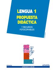 Portada de Lengua 1. Propuesta didáctica