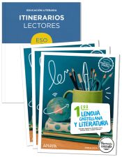 Portada de Lengua y Literatura 1. (Trimestres + Itinerarios lectores)