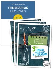 Portada de Lengua y Literatura 3. (Trimestres + Itinerarios lectores)