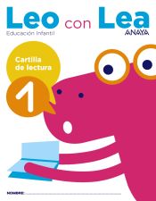 Portada de Leo con Lea. Cartilla de lectura 1. 4 años