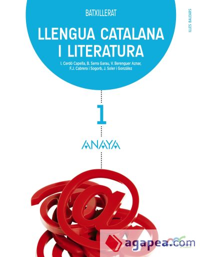 Llengua Catalana i literatura, 1 Batxillerat