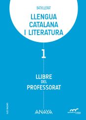 Portada de Llengua catalana i literatura 1. Llibre del professorat