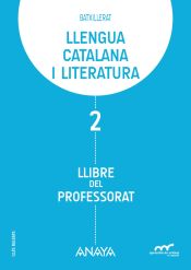 Portada de Llengua catalana i literatura 2. Llibre del professorat