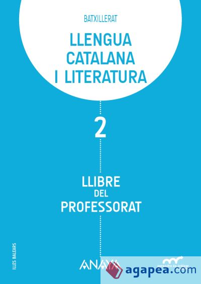 Llengua catalana i literatura 2. Llibre del professorat