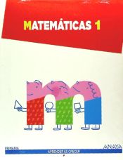 Portada de Matemáticas, 1º Primaria