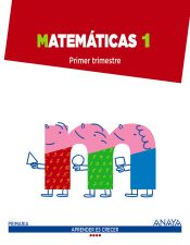 Portada de Matemáticas,1º Primaria