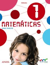 Portada de Matemáticas, 1º Primaria