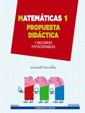 Portada de Matemáticas 1. Propuesta didáctica. Cuadrícula