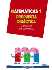 Portada de Matemáticas 1. Propuesta didáctica