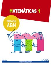 Portada de Matemáticas 1, método ABN