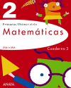 Portada de Matemáticas 2. Cuaderno 3