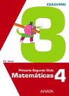 Portada de Matemáticas 4. Cuaderno 3